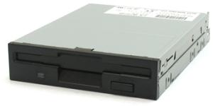 Дисковод FDD 1.44Mb 3.5" черный